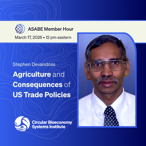 Artwork shoing details of the March 17 Member Hour